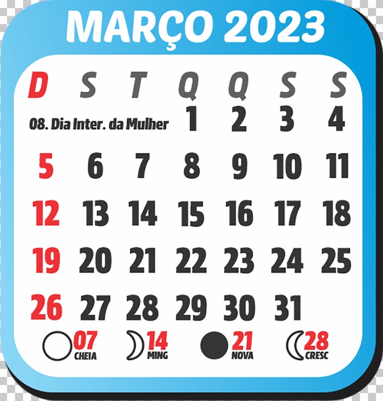 Março 2023 Calendário PNG Fundo Imagens Baixar