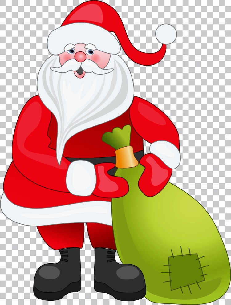 Papai Noel Dos Desenhos Animados Png Imagem Transparente